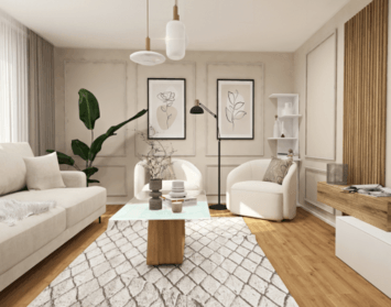 Očima designéra: 4 triky, díky kterým bude malý obývací pokoj vypadat větší