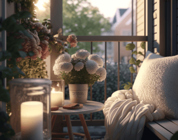 Jak zútulnit balkon, abychom se tam cítili příjemně?