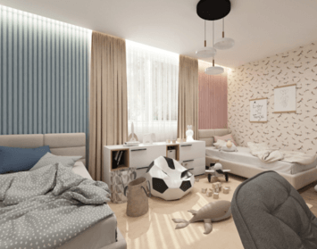 Očima designéra: Jak zařídit dětský pokoj pro chlapce a dívku