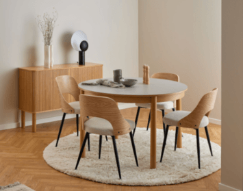 Moderní židle do jídelny: Berte ohled na ergonomii i údržbu
