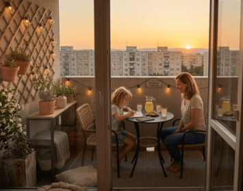 4 tipy nejen pro malý balkon