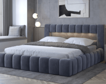 Jako v luxusním hotelu: manželské postele s LED osvětlením Jako v luxusním hotelu: manželské postele s LED osvětlením