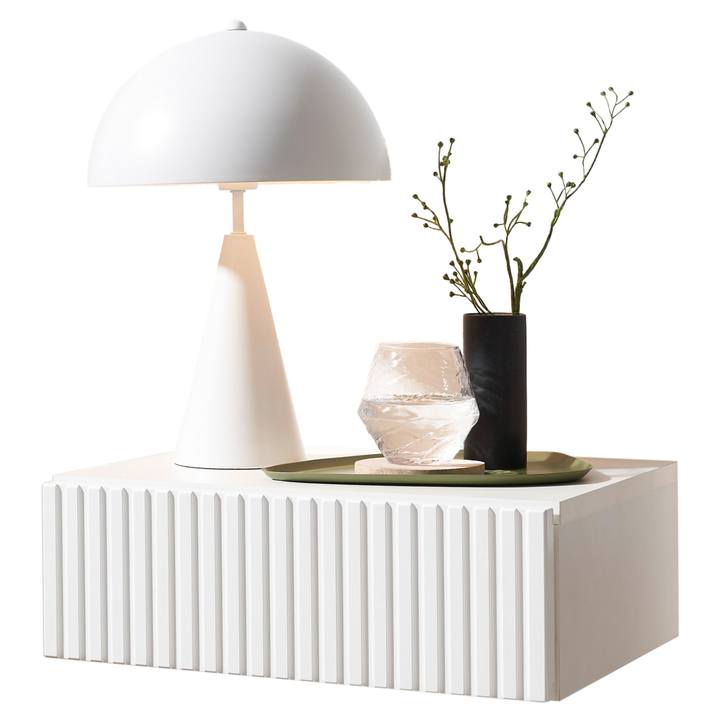 Sconto Noční stolek ABONI 1 bílá