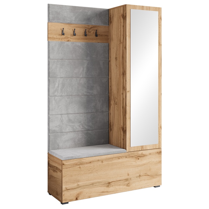 Sconto Předsíňová sestava  ABRA dub wotan