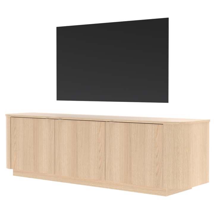 TV komoda ADRIATICO 3DV dub světlý 1