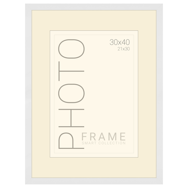 Fotorám AELRIC bílá, 30x40 cm 1