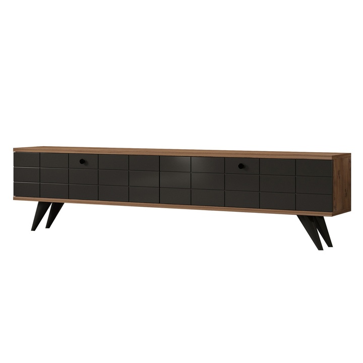 TV stolek ALBERI antracitová/borovice atlantic 1