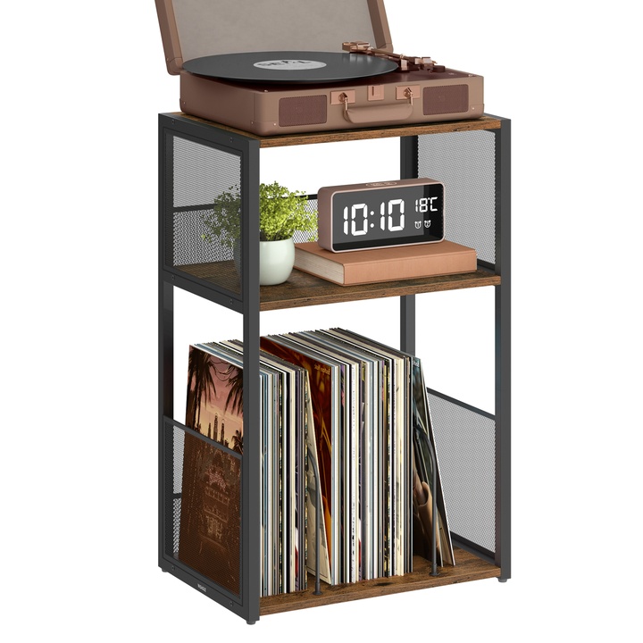 Sconto Přístavný stolek ALBUM rustikální hnědá