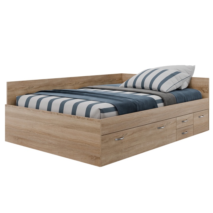 Sconto Válenda ALEŠ 3 dub sonoma, 140x200 cm