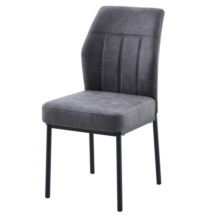 Sconto Jídelní židle ALORA vintage antracitová