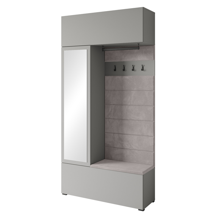 Sconto Předsíňová stěna ALTANA šedá