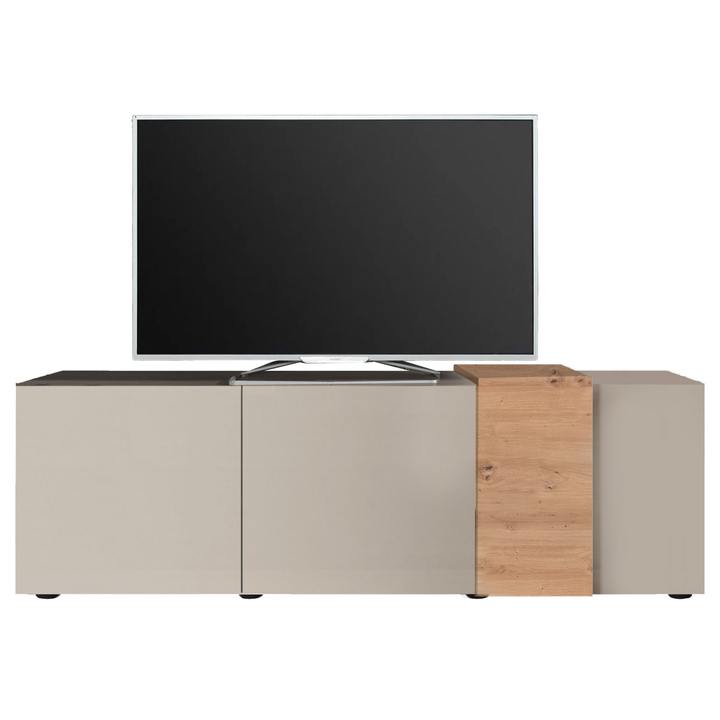 Sconto TV komoda AMALFI kašmír/dub artisan