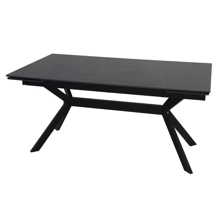 Sconto Jídelní stůl AMPIRAO černá, šířka 180 cm