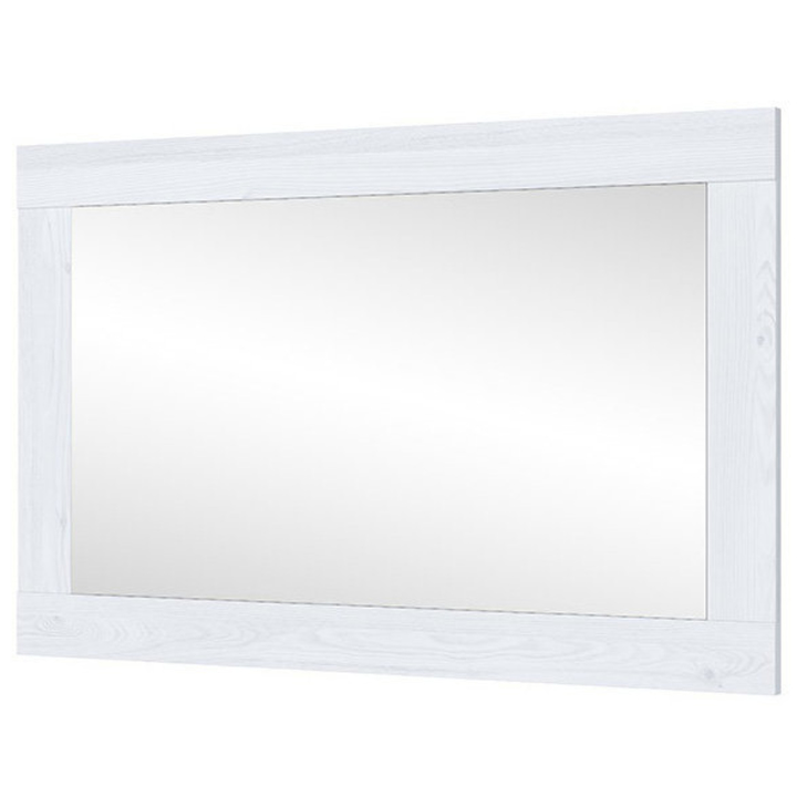 Sconto Zrcadlo ANTWERPEN 2 jasan bílý/dub mořený