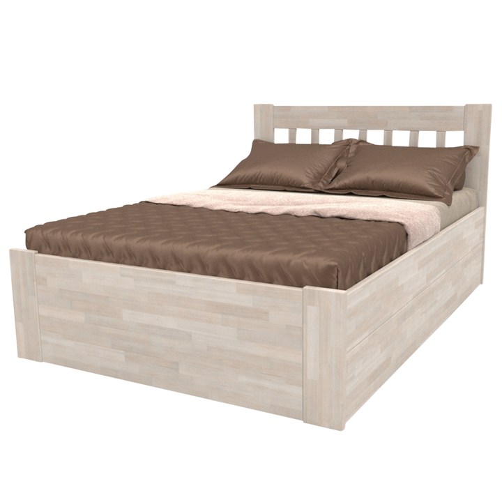 Sconto Postel APOLONIE BOX I buk/bílá, 120x200 cm