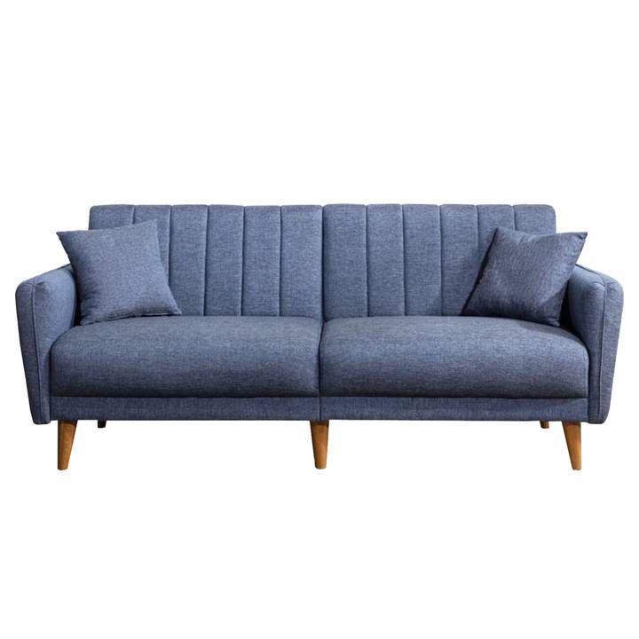 Sconto Pohovka AQUA tmavě modrá