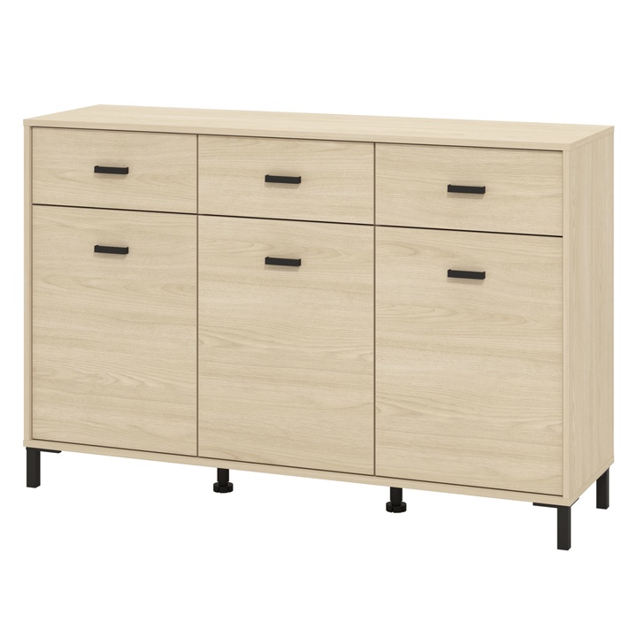 Sconto Komoda ARABELA dub sonoma, šířka 138 cm