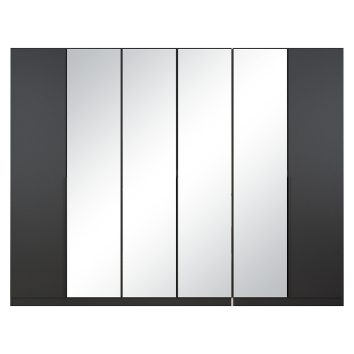 Sconto Šatní skříň ARCENIA III šedá metalická