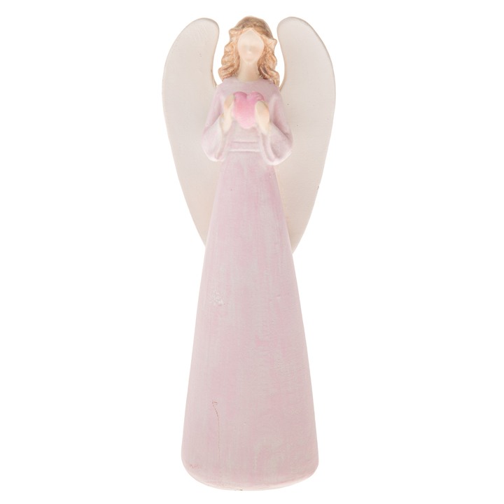Dekorace anděl ARCHIBALD polyresin, výška 13 cm 1