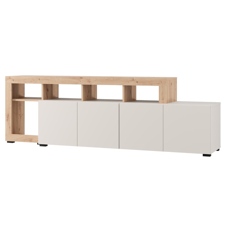 TV komoda ARGYLL 192 2Z kašmírová/dub artisan 1