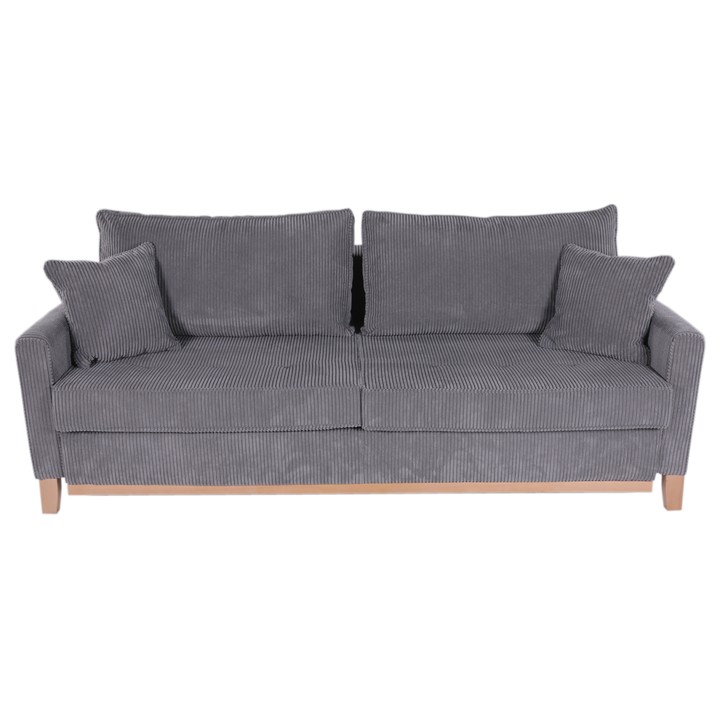 Sconto Pohovka ARIS tmavě šedá