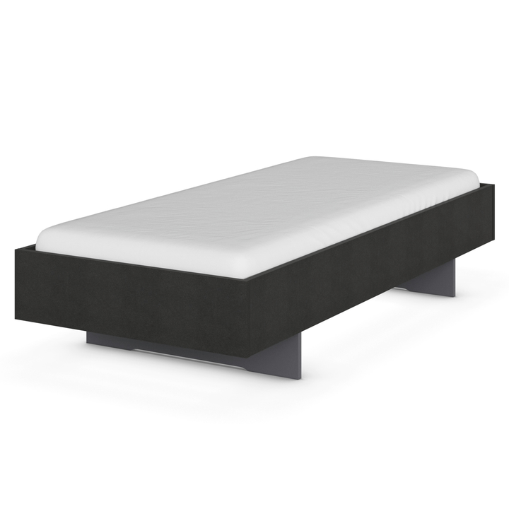 Sconto Postel ARIZONA III šedá vysoký lesk, 90x200 cm