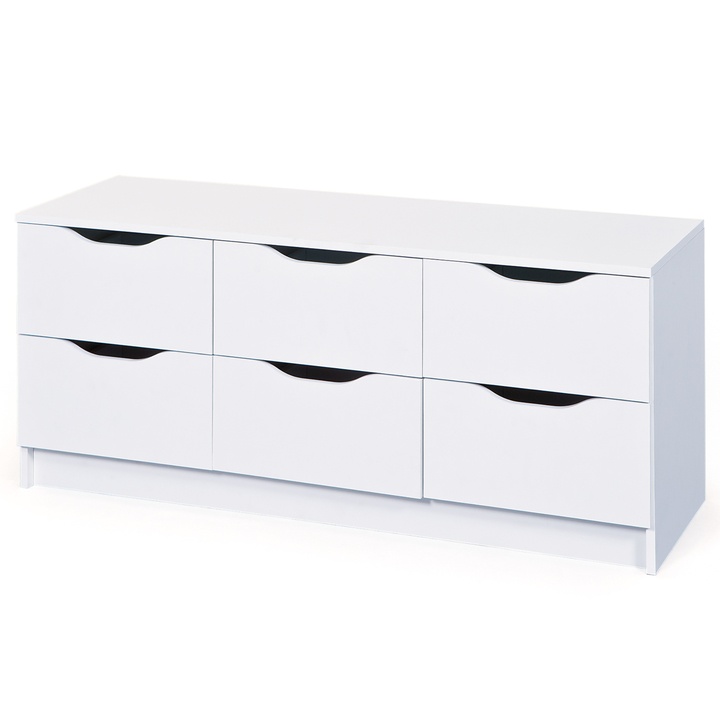 Komoda ARPÁD 6 bílá 1