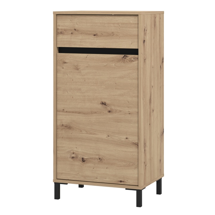 Sconto Komoda ARRAN dub artisan/matná černá