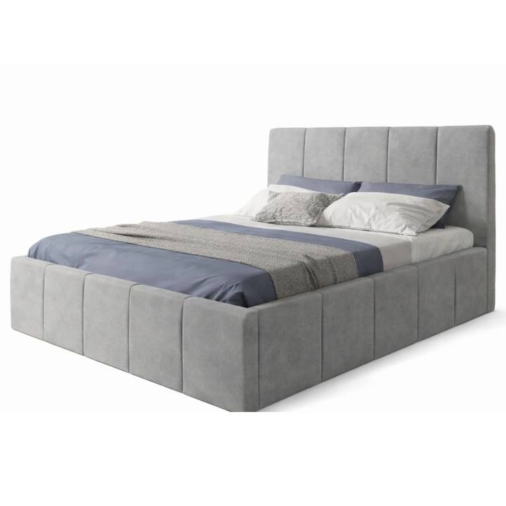 Postel s roštem ASTORIA šedá, 160x200 cm 1