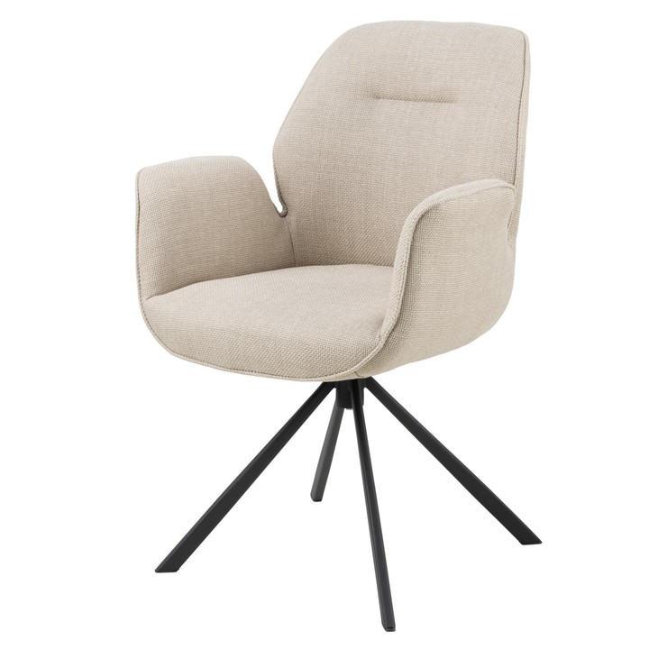 Sconto Jídelní židle AURA 3 krémová