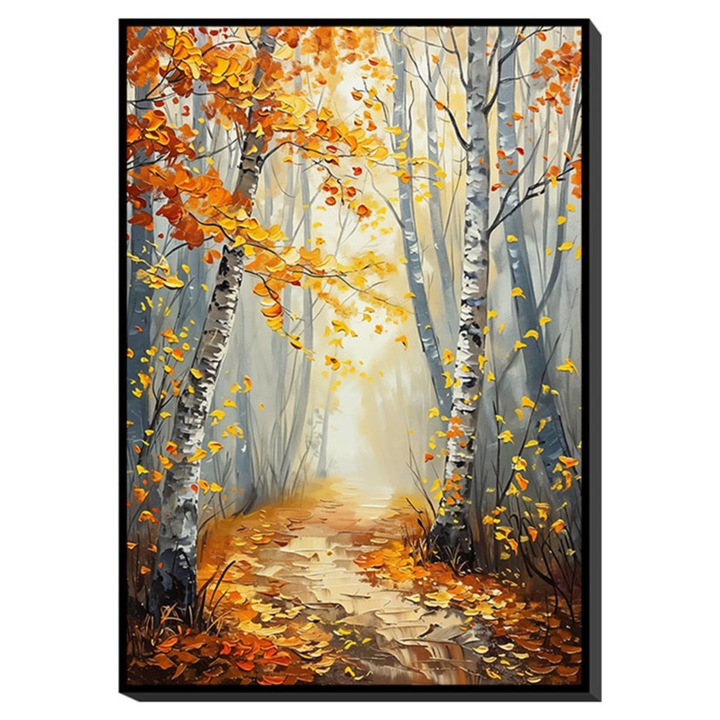 Sconto Obraz AUTUMN III 70x100 cm, motiv podzimní les