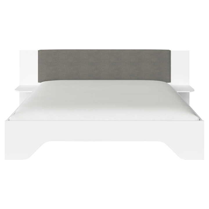 Sconto Postel AVELO alpská bílá/šedá, 180x200 cm