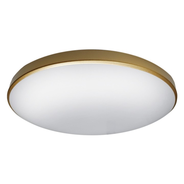 Sconto Stropní svítidlo AVEN zlatá, průměr 30 cm