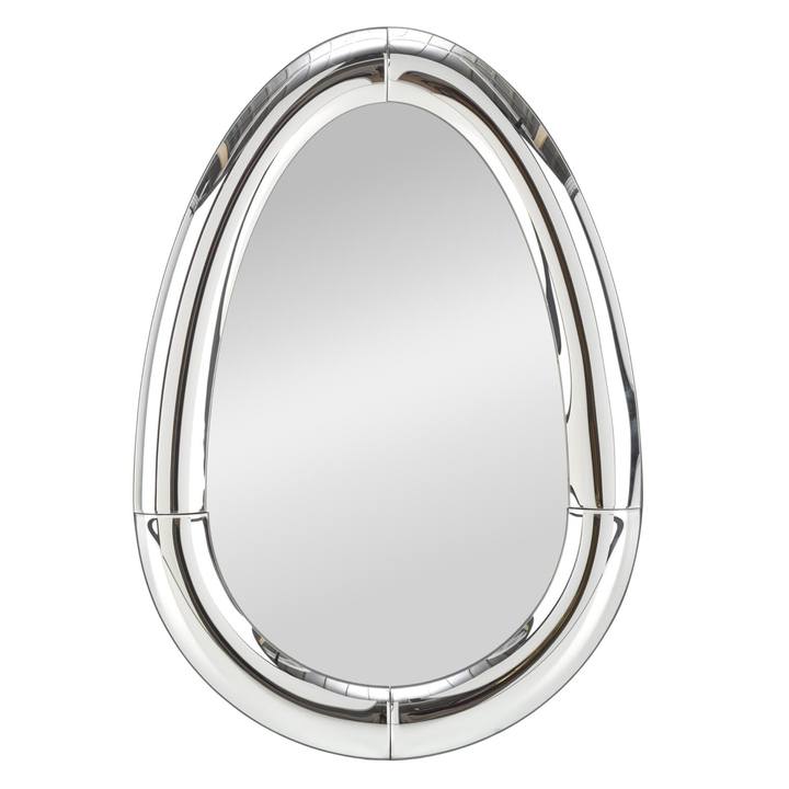 Sconto Zrcadlo AVURY stříbrná