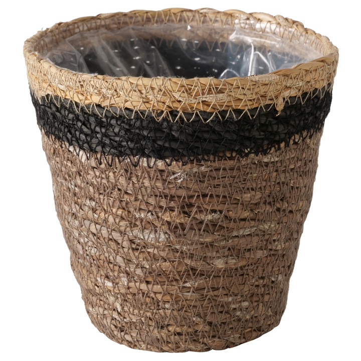 Sconto Obal na květináč BABOU mořská tráva, šířka 13 cm