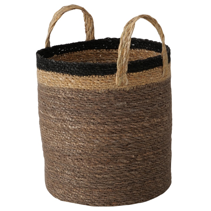 Sconto Koš s uchy BABOU mořská tráva, šířka 26 cm