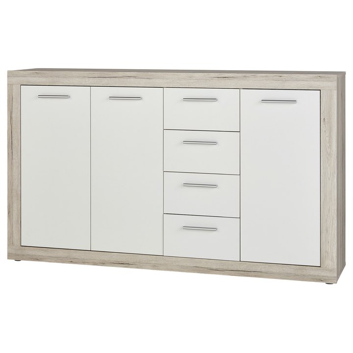 Komoda BACCIO 241 bílá/dub pískový 1