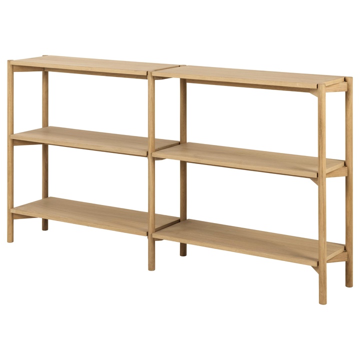 Sconto Regál/knihovna BAINDWOOD 2 dub