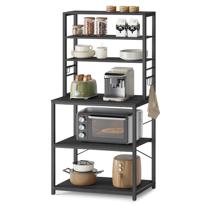 Sconto Regál BAKER 2 černá