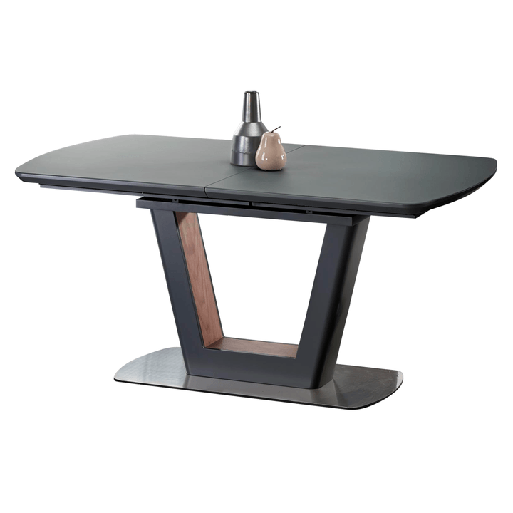 Sconto Jídelní stůl BALUTTA antracitová/ořech