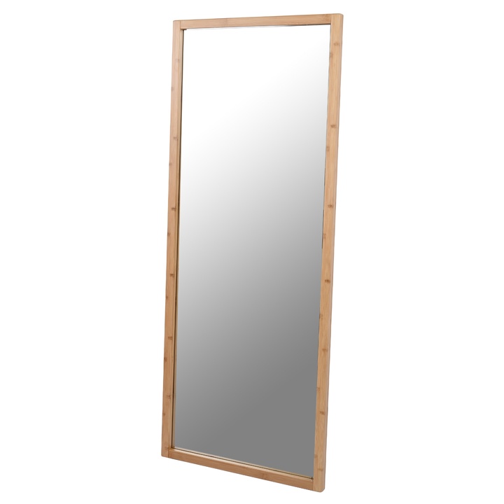 Sconto Zrcadlo BAMBUS 90 přírodní