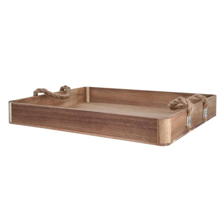 Sconto Servírovací podnos BAXTER akácie, 40x30 cm