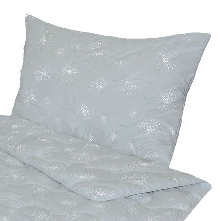 Sconto Polštář BEAM šedá, 70x90 cm