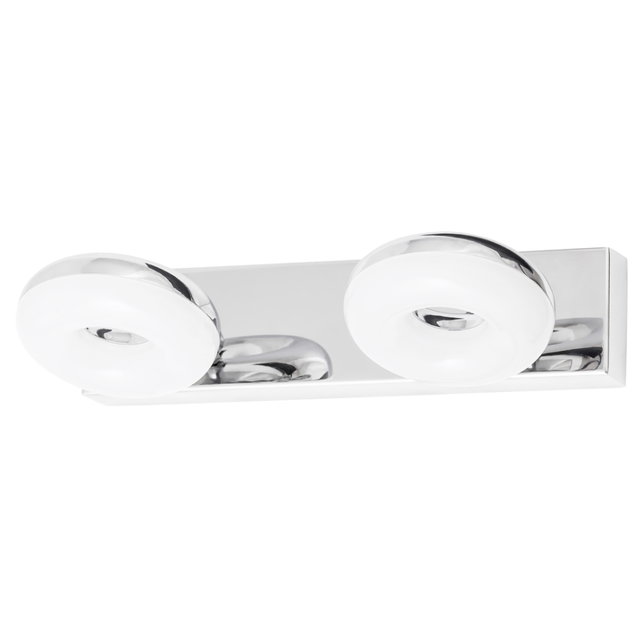 Koupelnové nástěnné LED svítidlo BEATA 2 chrom/bílá 1