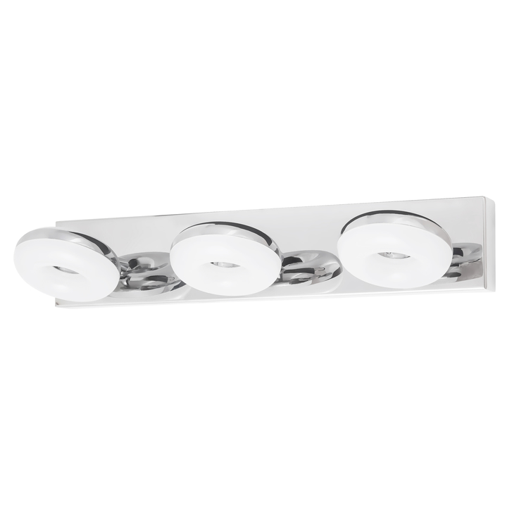 Koupelnové nástěnné LED svítidlo BEATA 3 chrom/bílá 1