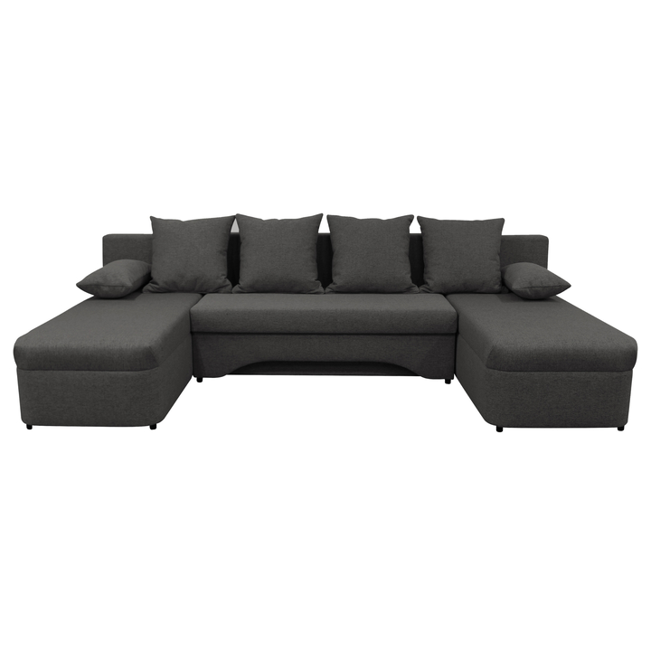 Sconto Sedací souprava BEATRICE-U tmavě šedá