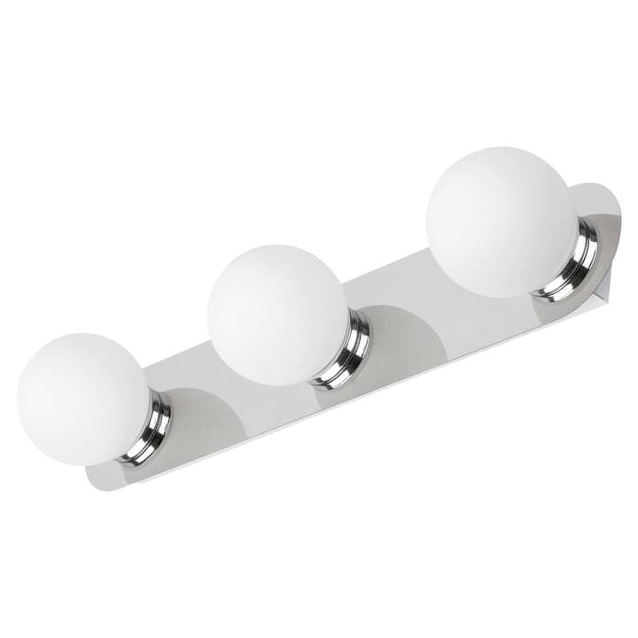 Koupelnové svítidlo BECCA 3 chrom/bílá 1