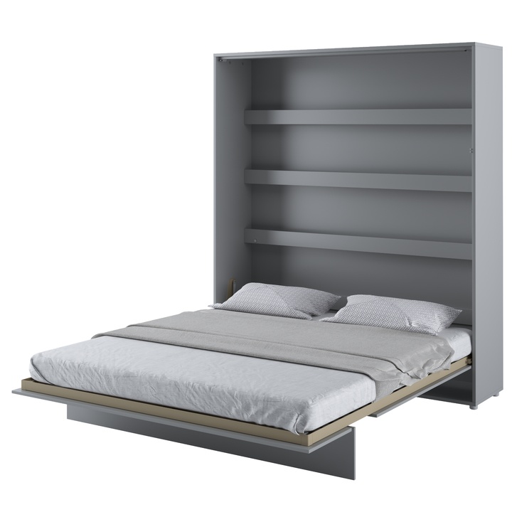 Sklápěcí postel BED CONCEPT 1 šedá, 180x200 cm 1