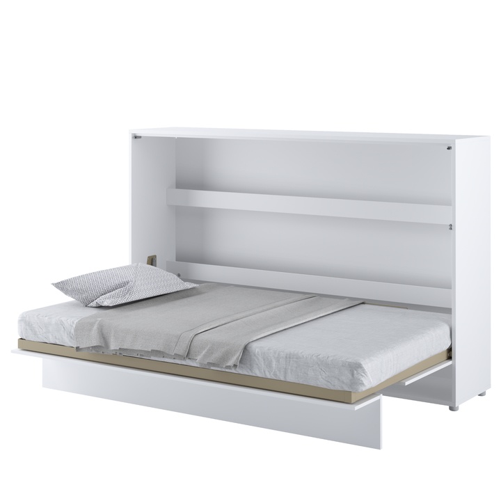 Sconto Jednolůžková sklápěcí postel BED CONCEPT 2 bílá, 120x200 cm