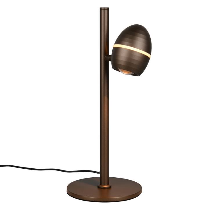 Stolní lampa BEDFORD hnědá 1